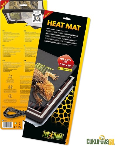 Exo Terra Isıtıcı Mat 24 W - 45 x 20 Cm