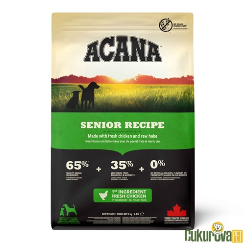 Acana Senior Recipe Yaşlı Köpek Maması 2 Kg