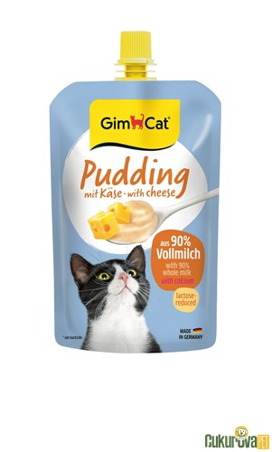 GimCat Pudding With Cheese Peynirli Puding Kedi Ödülü 100 Gr
