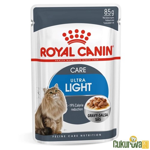 Royal Canin Care Ultra Light Yetişkin Kedi Yaş Maması 85 Gr