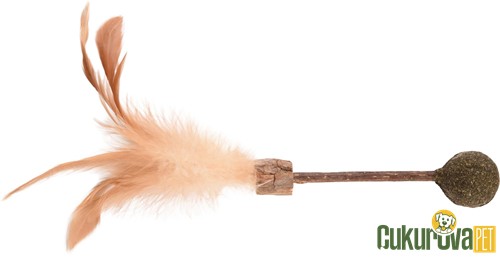 Flamingo Topsy Tüylü Matatabi Kedi Otlu Kedi Oyuncağı 25 Cm