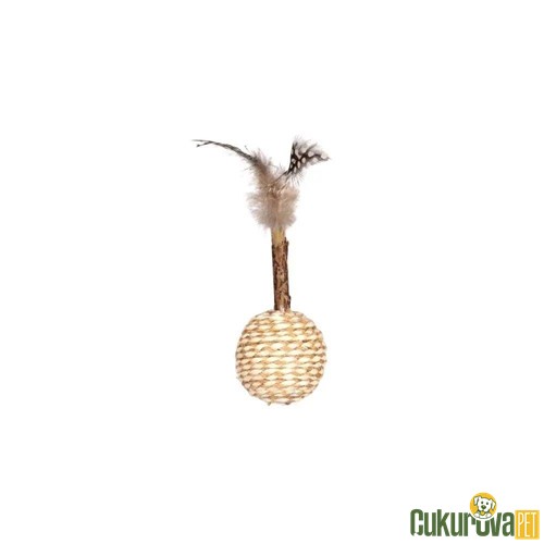Flamingo Navajo Hasır Tüylü Topaç Kedi Oyuncağı