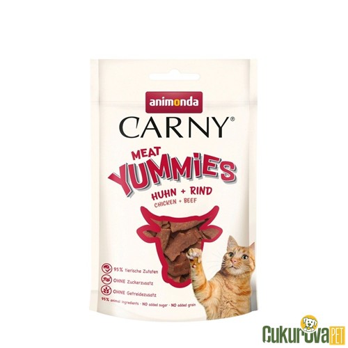 Animonda Carny Meat Tavuk Ve Sığır Etli Kedi Ödül Maması 50 Gr