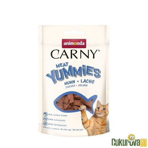 Animonda Carny Meat Tavuklu Ve Somonlu Kedi Ödül Maması 50 Gr