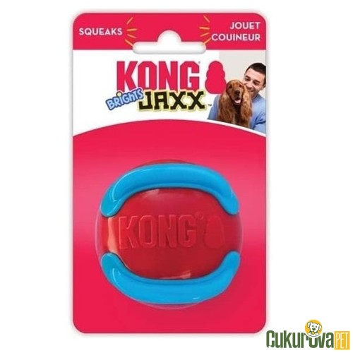 Kong Jaxx Brights Sandviç Şeklinde Köpek Oyuncağı L - 10 Cm