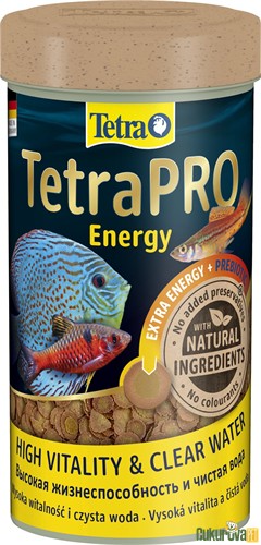 Tetra Pro Energy Pul Yem 500 Ml - 110 Gr