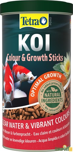 Tetra Koi Colour Growth Sticks Havuz Yemi 1 L - 270 Gr