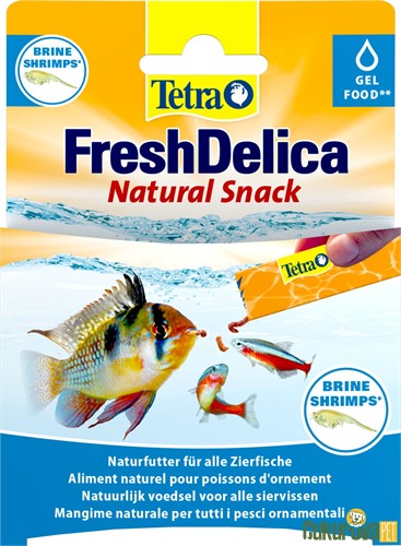 Tetra FreshDelica Natural Snack Jel & Sıvı Yem 48 Gr