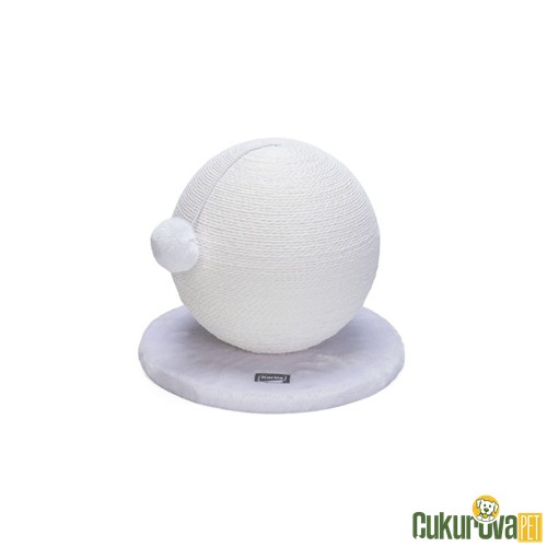 Karlie Bolly Tırmalama Küresi Beyaz - 30.5 Cm