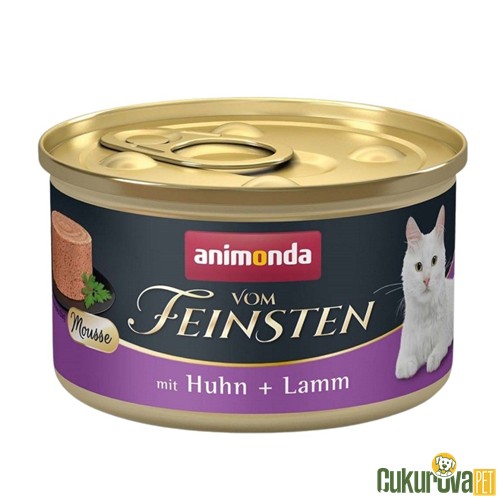 Animonda Vom Feinsten Tavuklu ve Kuzulu Yetişkin Kedi Yaş Maması 85 Gr