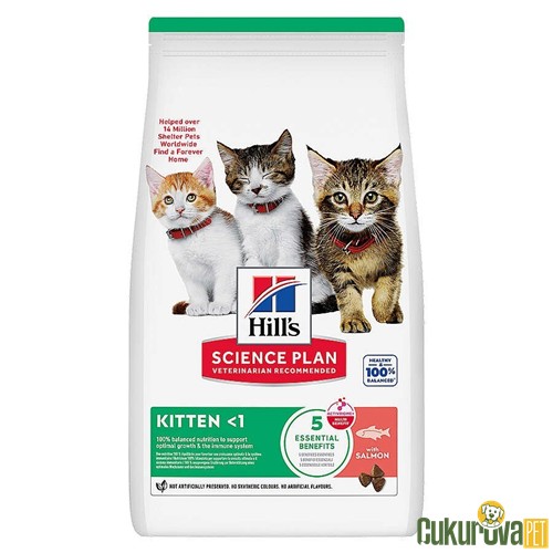 Hill's Science Plan Kitten Somonlu Yavru Kedi Maması 1.5 Kg