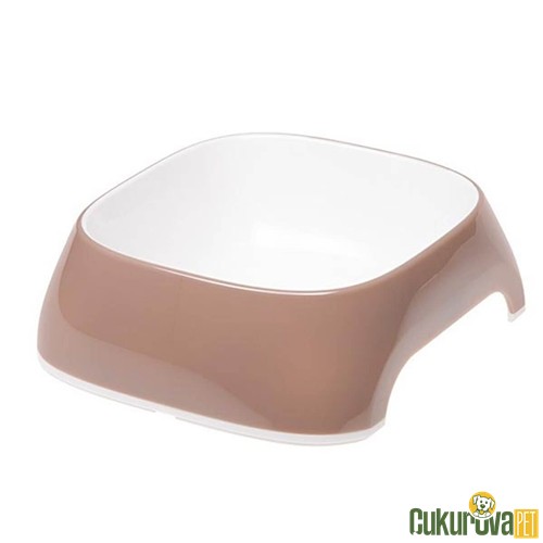 Ferplast Glam Kedi & Köpek Mama ve Su Kabı 400 Ml / Açık Kahverengi