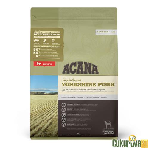 ACANA SINGLES YORKSHIRE PORK KÖPEK MAMASI 11.4 KG 