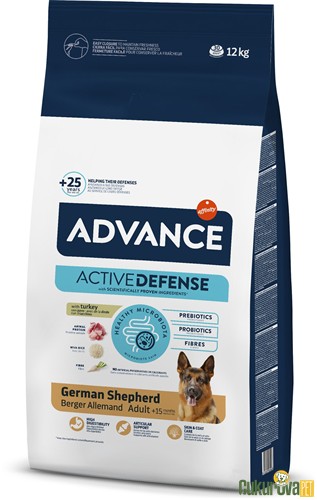 ADVANCE GERMAN SHEPHERD ALMAN KURDU BÜYÜK IRK KÖPEK MAMASI 12 KG 