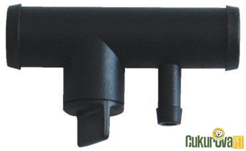 SERA FİLTRE HORTUMU AYARLANABİLİR T PARÇASI 12 - 16 MM