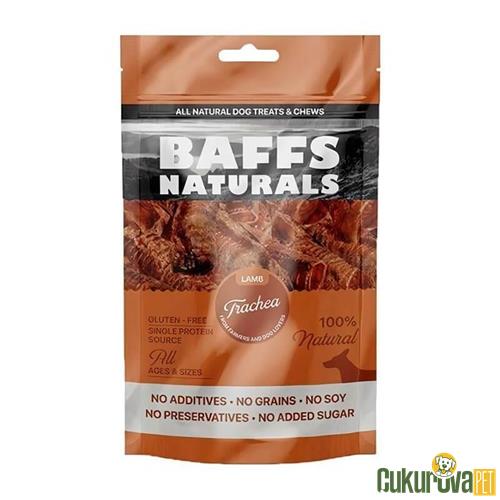 BAFFS NATURAL TRECHEA KUZU GIRTLAĞI KÖPEK ÖDÜLÜ 100 GR