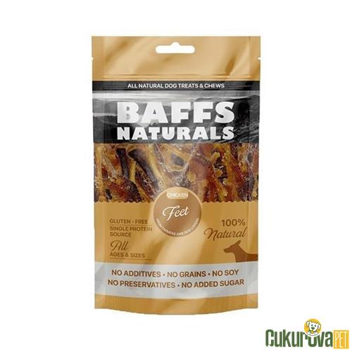BAFFS NATURALS TAVUK AYAK KÖPEK ÖDÜL MAMASI 100 GR