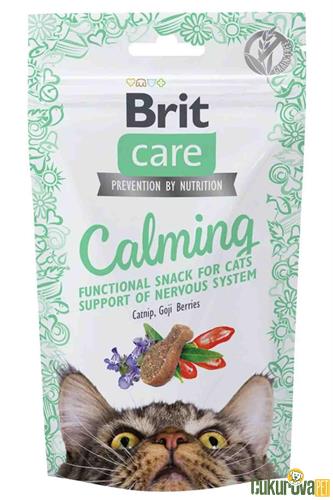 BRIT CARE CALMING SAKİNLEŞTİRİCİ ETKİLİ KEDİ ÖDÜL MAMASI 50 GR 