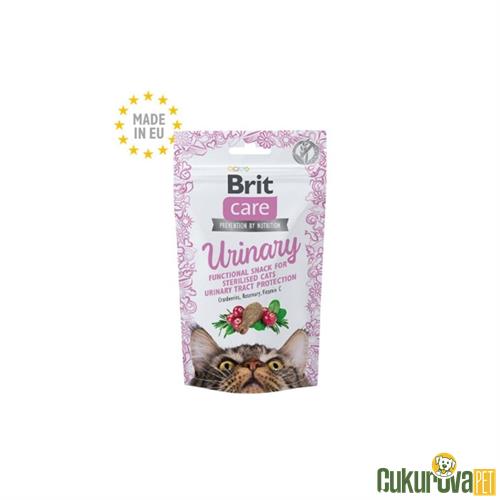 BRIT CARE URINARY İDRAR YOLU SAĞLIĞI DESTEKLEYİCİ KEDİ ÖDÜL TABLETİ 50 GR
