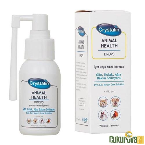 CRYSTALIN PET GÖZ, KULAK VE AĞIZ BAKIM SOLÜSYONU 100 ML