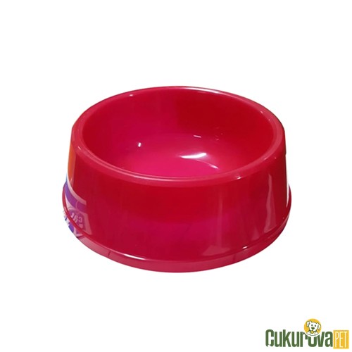 DOGIT PLASTİK KÖPEK MAMA & SU KABI - KIRMIZI 
