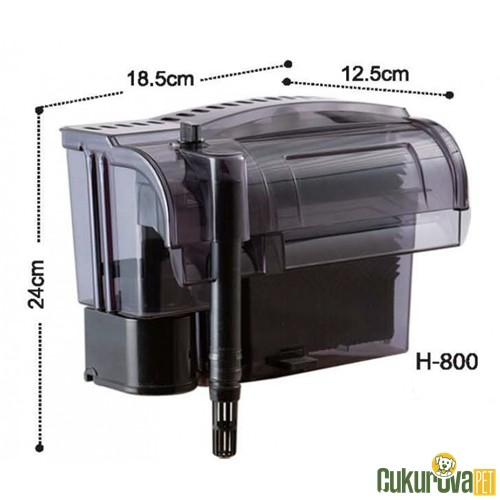 DOPHİN H800 ASKILI FILTRE 880 L / H 