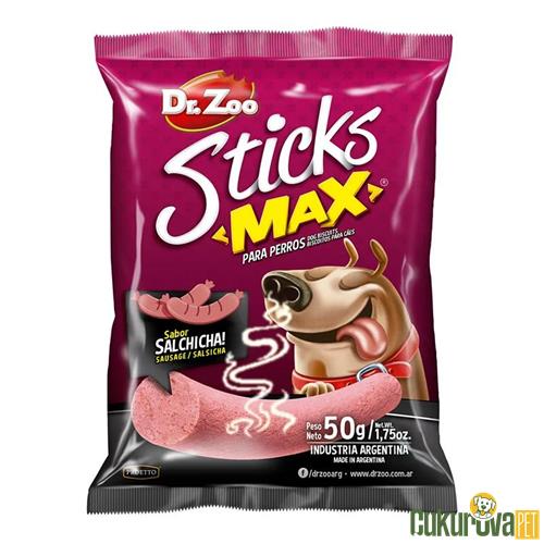 DR. ZOO STICKS MAX SOSİSLİ KÖPEK ÖDÜL ÇUBUĞU 50 GR 