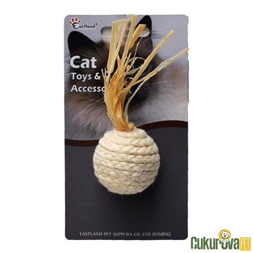 EASTLAND DÜĞÜMLÜ İP KEDİ OYUNCAĞI 4.5 CM