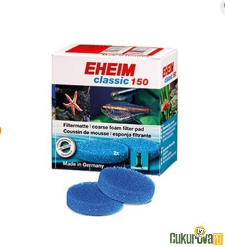 EHEIM CLASSIC 150 YEDEK MAVİ SÜNGER 2'Lİ PAKET 