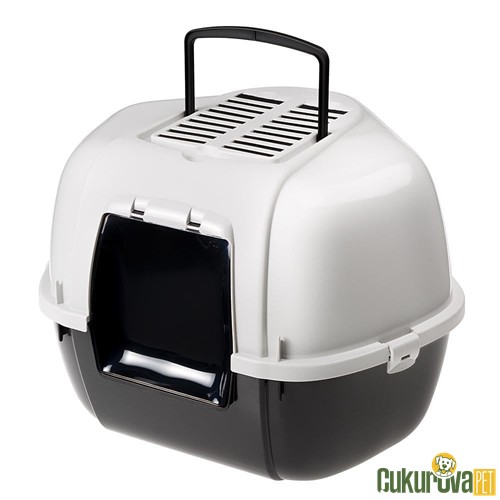 FERPLAST MİKA KAPALI KEDİ TUVALETİ 50 x 56 x 40 CM
