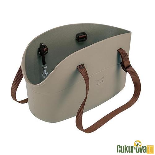 FERPLAST WITH ME BAG KAYA RENGİ KEDİ & KÖPEK TAŞIMA ÇANTASI KÜÇÜK - S - 14 x 35 x 22 CM