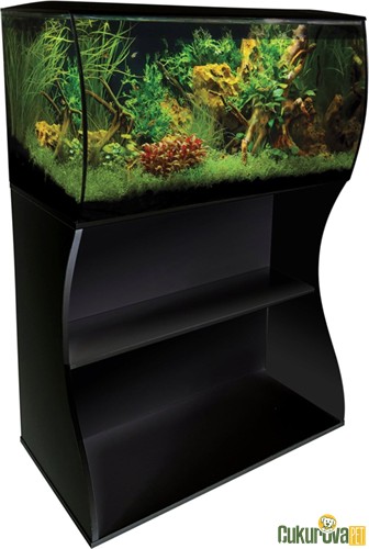 FLUVAL FLEX AKVARYUM 123 L İÇİN SİYAH AÇIK DOLAP 