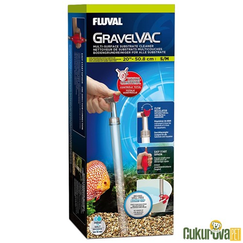 FLUVAL GRAVEL VAC S - M DİP SÜPÜRGESİ 50 CM