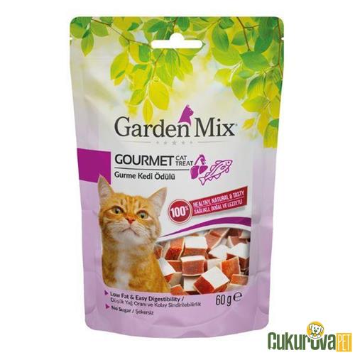 GARDENMIX GURME BALIKLI VE TAVUKLU KEDİ ÖDÜL TABLETİ 60 GR