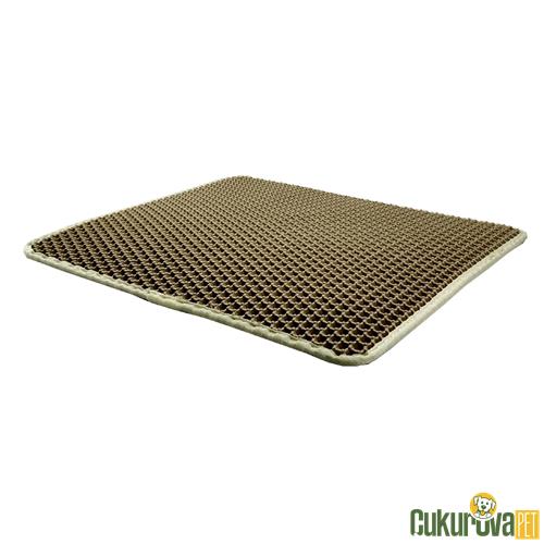 GIMCAT CLAIRE ELEKLİ KEDİ KUMU PASPASI 45 x 60 CM KAHVERENGİ