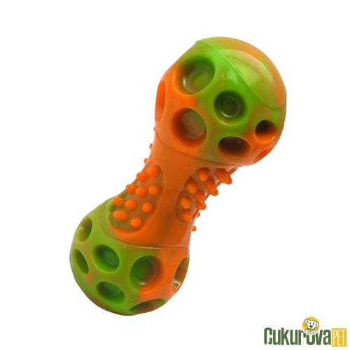 GIMDOG DUMBBELL SESLİ KÖPEK DİŞ OYUNCAĞI LARGE