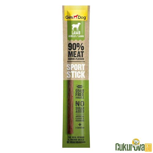 GIMDOG SPORT STICKS KUZU ETLİ KÖPEK ÖDÜL ÇUBUĞU 12 GR