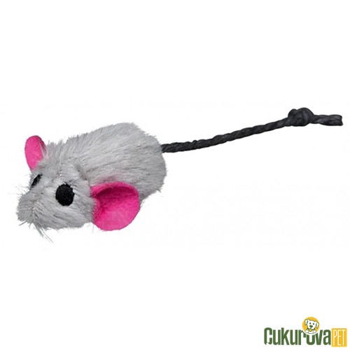 Trixie Kedi̇ Oyuncağı Kedi̇ Otlu Peluş Fare 5 Cm 6 Adet