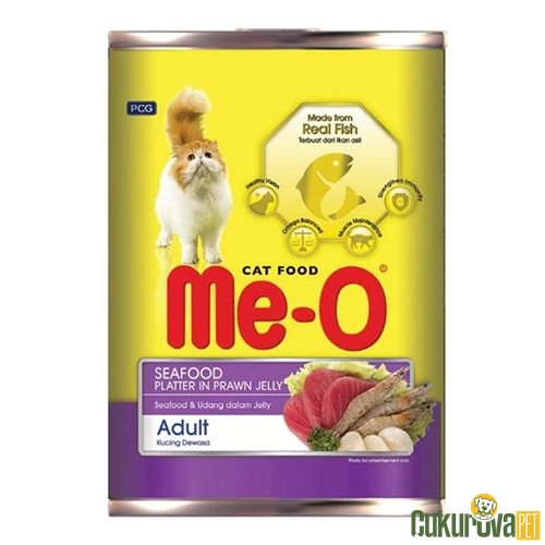 MEO DENİZ LEZZETLERİ KARİDES SOSLU YETİŞKİN KEDİ KONSERVESİ 400 GR