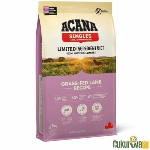 Acana Singles Grass - Fed Lamb Köpek Maması 17 Kg
