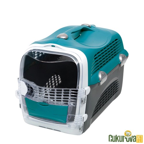CATIT CABRIO KEDİ & KÖPEK TAŞIMA ÇANTASI 51 x 33 x 35 CM - TURKUAZ 