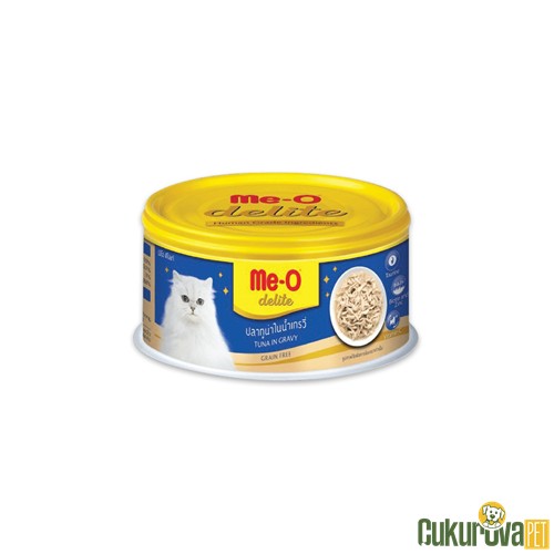 MEO DELITE TON BALIĞI VE GRAVY SOSLU KEDİ YAŞ MAMASI 80 GR