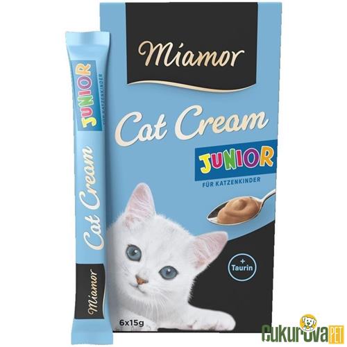 MIAMOR CREAM YAVRU KEDİ ÖDÜLÜ 6 x 15 GR