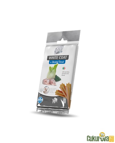 N & D DENTAL TREAT WHITE COAT MEDIUM / MAXI KÖPEK ÖDÜLÜ 60 GR