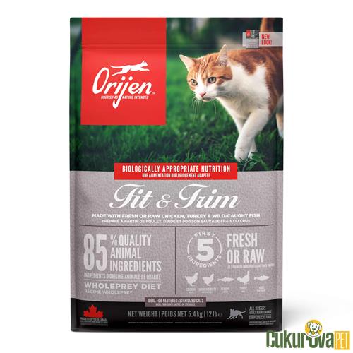 ORIJEN FIT & TRIM KEDİ MAMASI 5.4 KG
