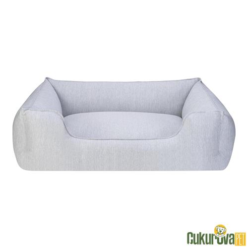 Pet Comfort Alpha Zeugma Açık Gri̇ Kedi̇ & Köpek Yatağı L - 105 x 85 Cm