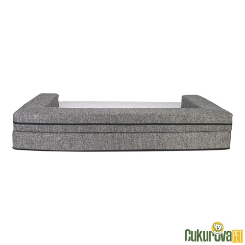 Pet Comfort Gloria Sofa Orthopedik Kedi̇ & Köpek Yatağı Antrasi̇t - 120 x 80 x 10 Cm