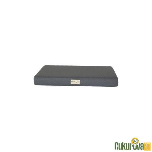 PET COMFORT LİMA MIRINDA ANTRASİT KEDİ & KÖPEK YATAĞI S - 45 x 75 x 8 CM 