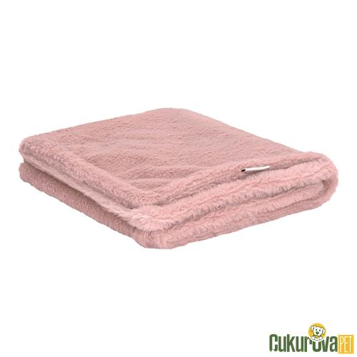 PET COMFORT LODIX MİRA 03 KEDİ & KÖPEK BATTANİYESİ S - 50 x 70 CM - TOZ PEMBE