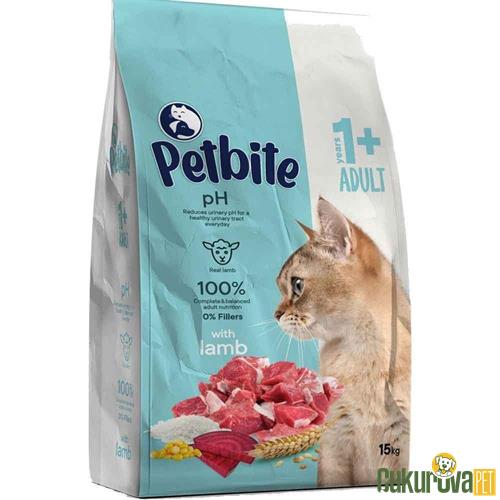 PETBİTE KEDİ MAMASI KUZU ETLİ 15 KG 